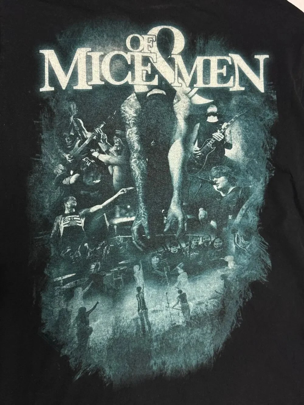 Of Mice And Men Shirt Mens Black Shirt Size Large